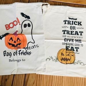 🎃 2pcs Halloween Trick or Treat Bags  👻